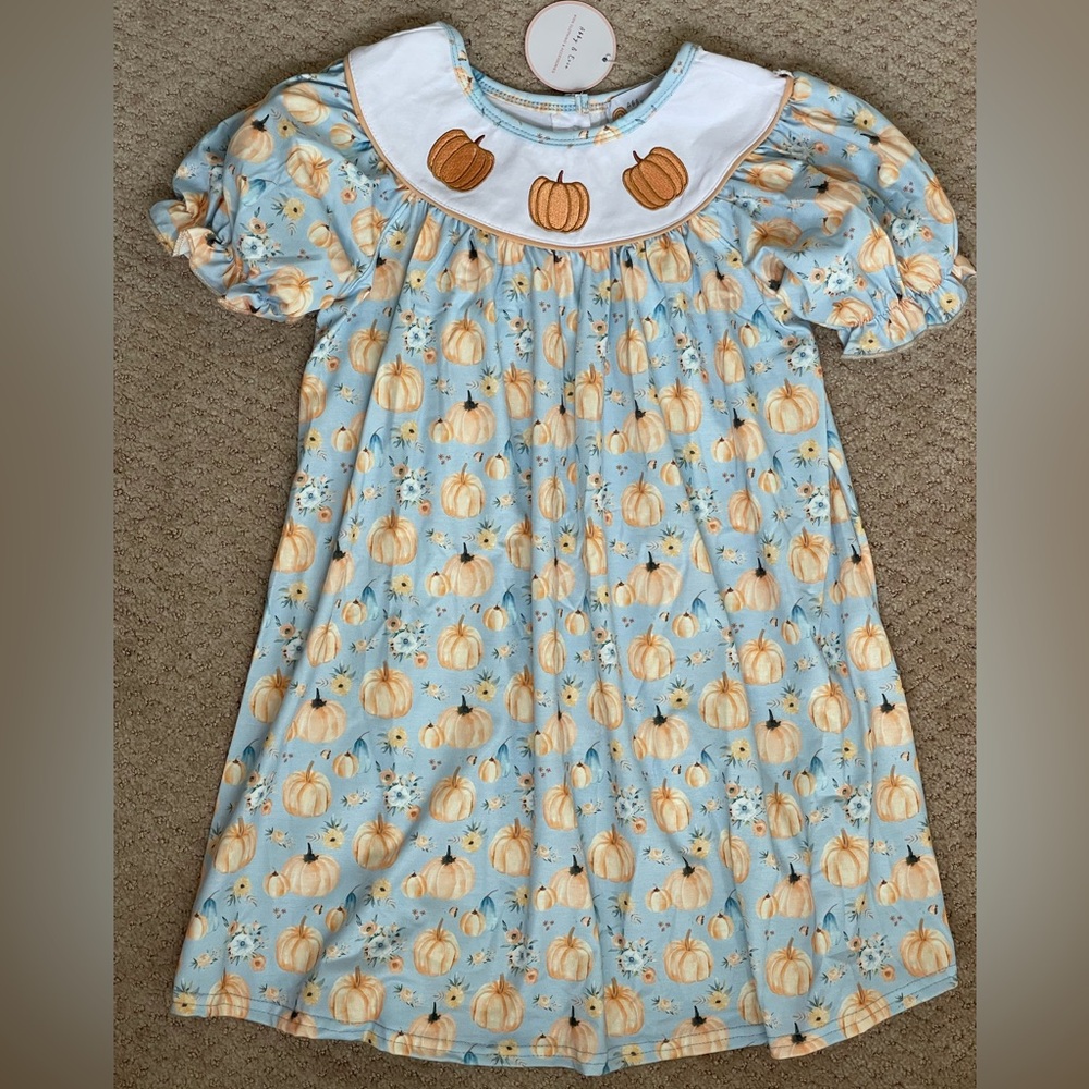 Abbie & Evie Pumpkin Dress 6